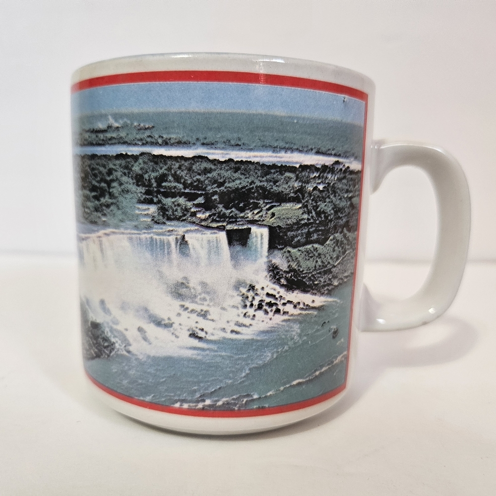 Unbranded Vintage 80s Niagara Falls New York Souvenir Coffee Mug
